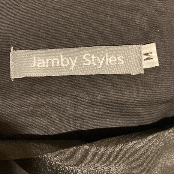 Jamby Styles Black Bow Skirt SZ Med - Picture 5 of 6